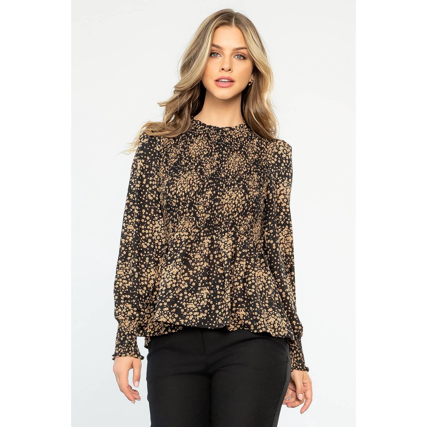Flower Print Blouse