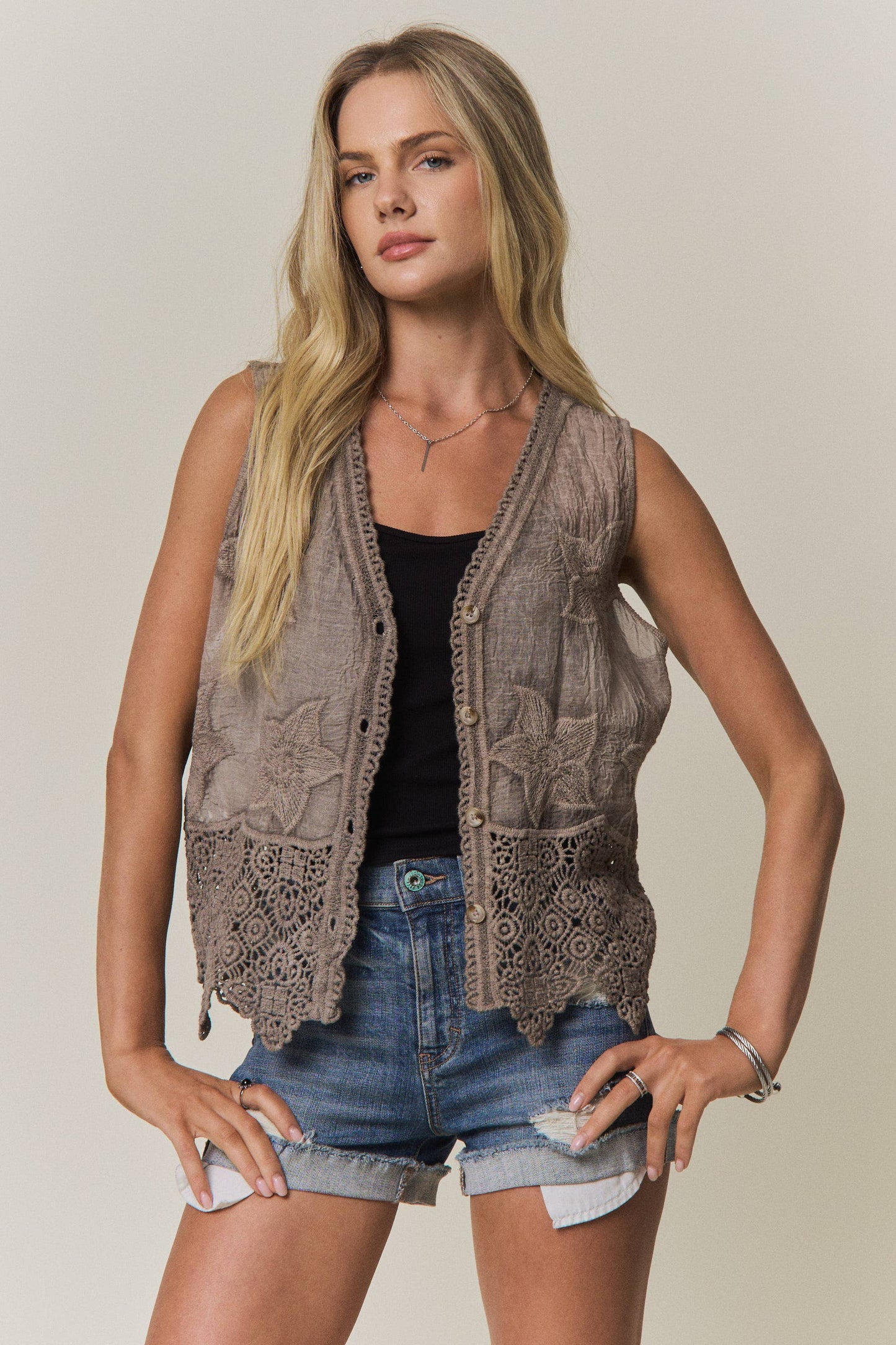 Boho Vest Top