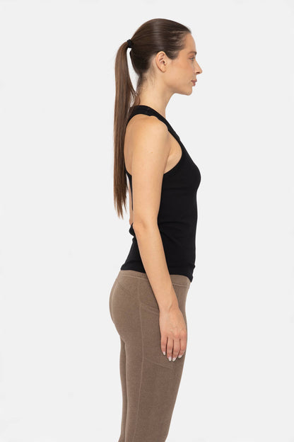 Ribbed Racerback