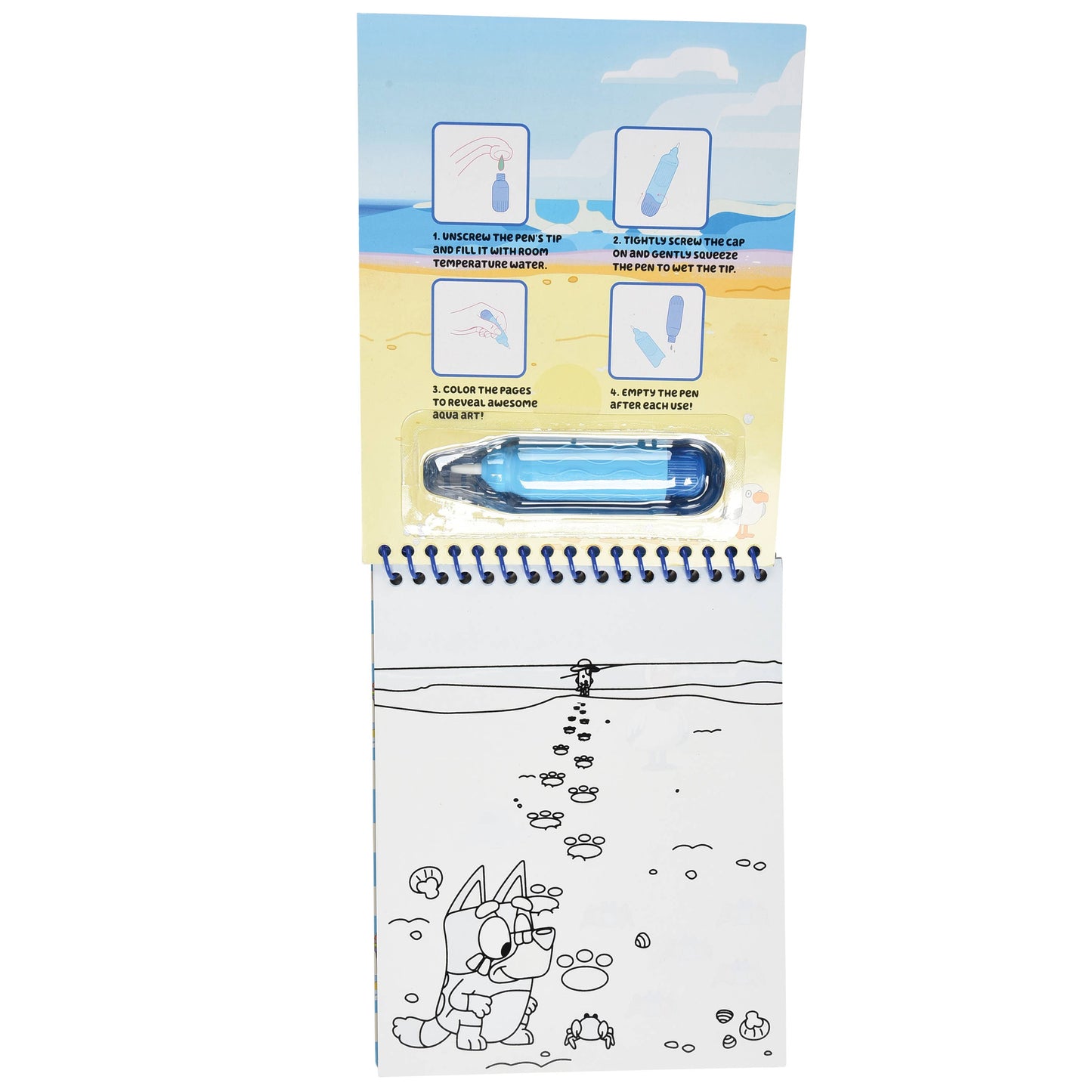 Bluey Aqua Art Pad