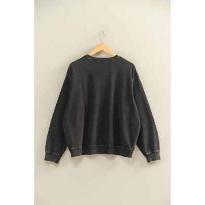 Oversized Mineral Washed Crew