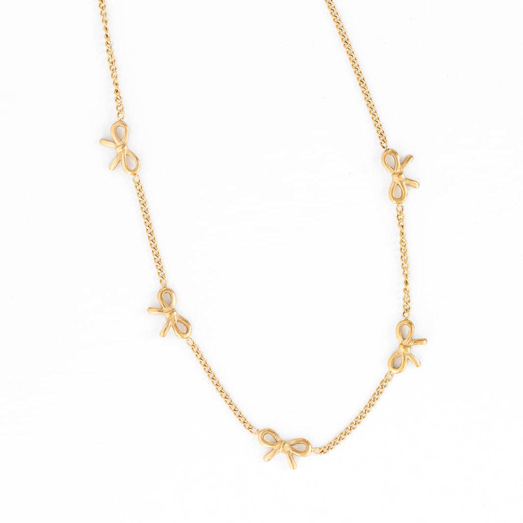 Bow Repeat Necklace