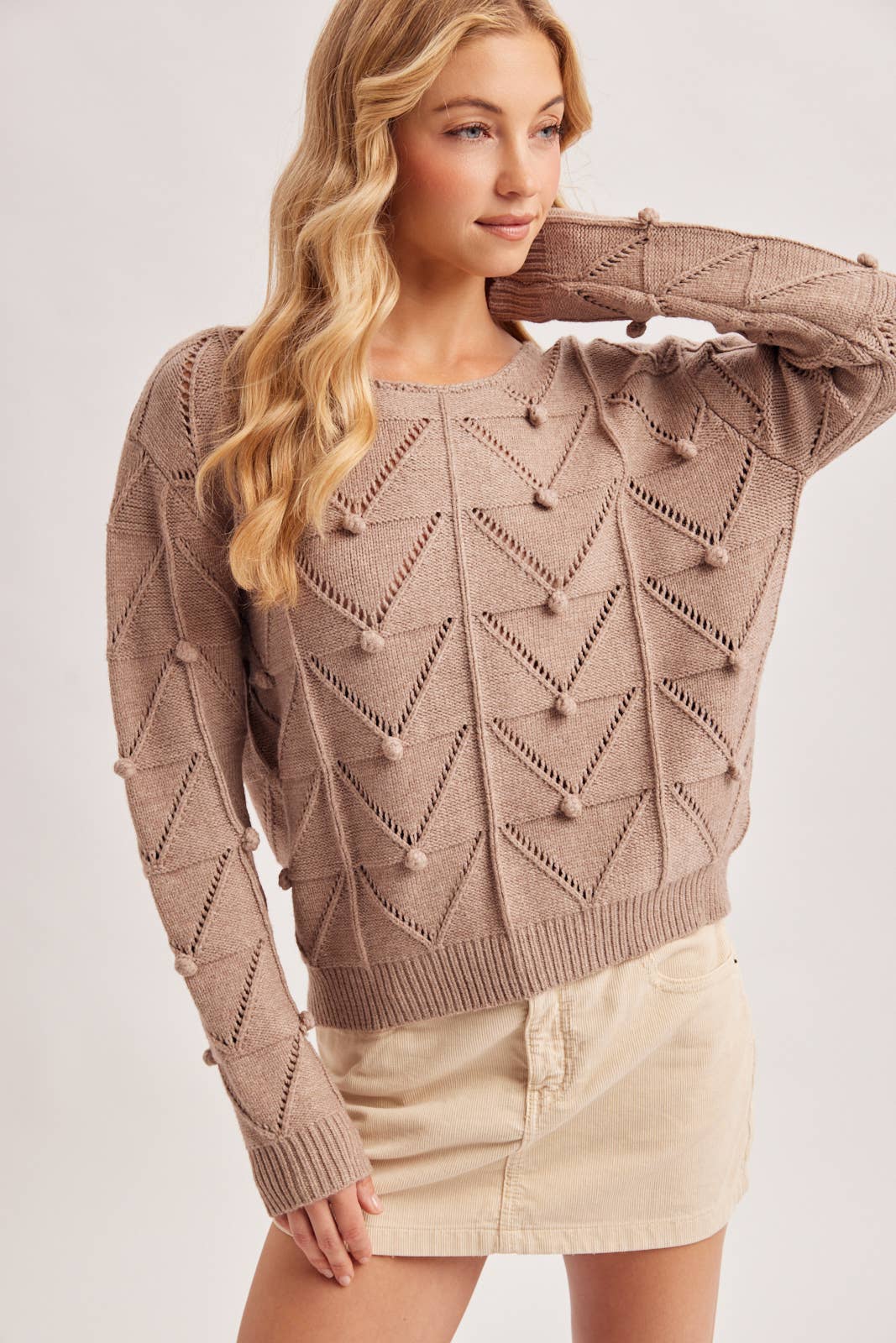 Pom Sweater