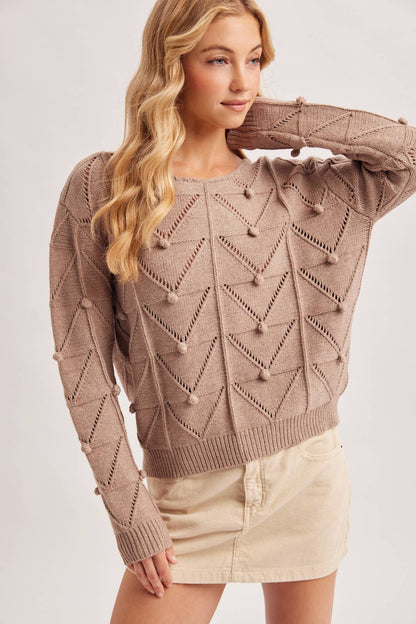 Pom Sweater