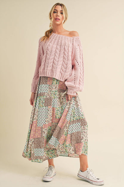 Bradyn Print Skirt