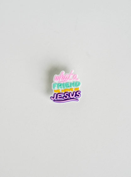 What A Friend Shoe Charm