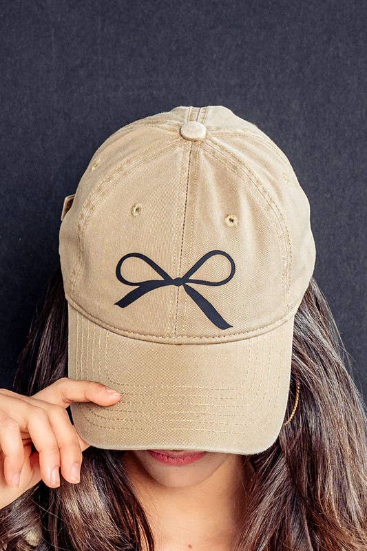 Bow Ball Cap