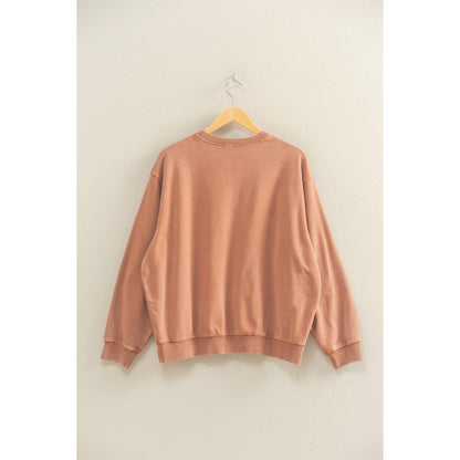 Oversized Mineral Washed Crew