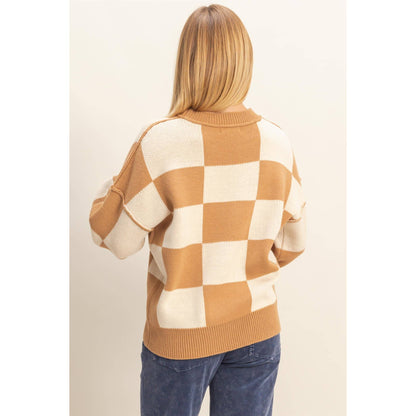 Checkered Sweater