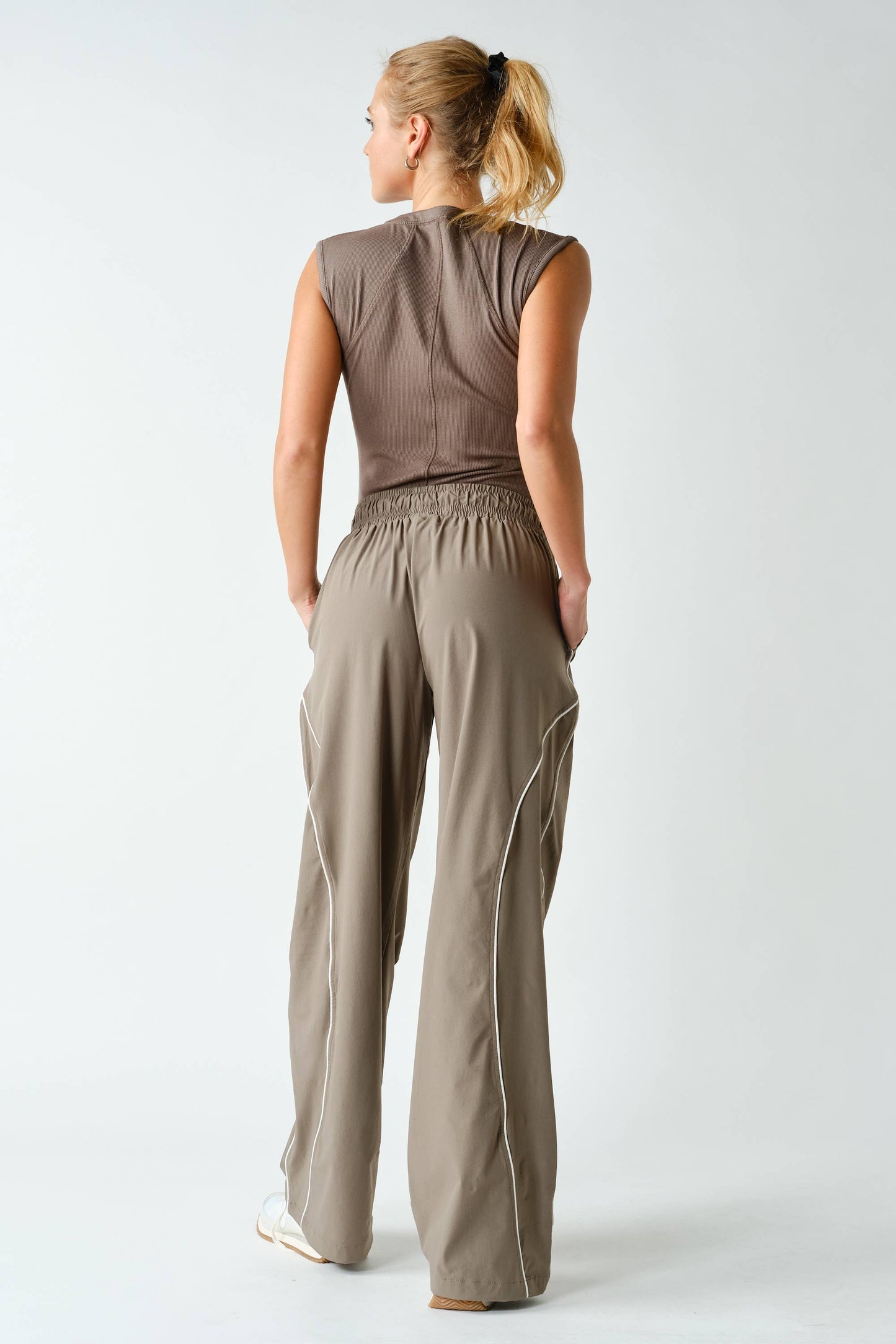 Essential Micro-Ribbed Henley Tank Top