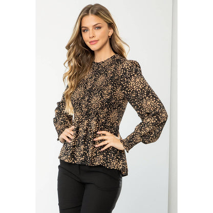 Flower Print Blouse