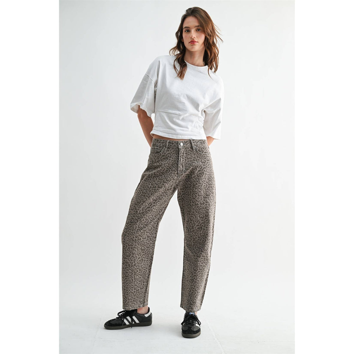 Ankle Barrel Denim
