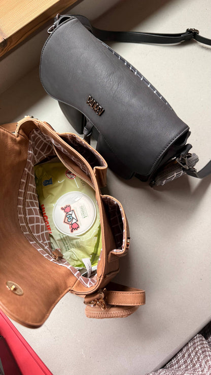 Saddle Bag in Matte Black