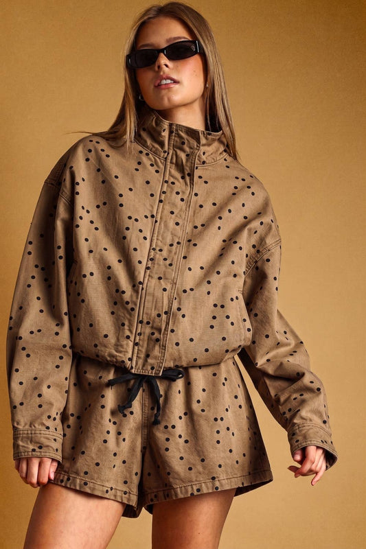 Polka Dot Jacket