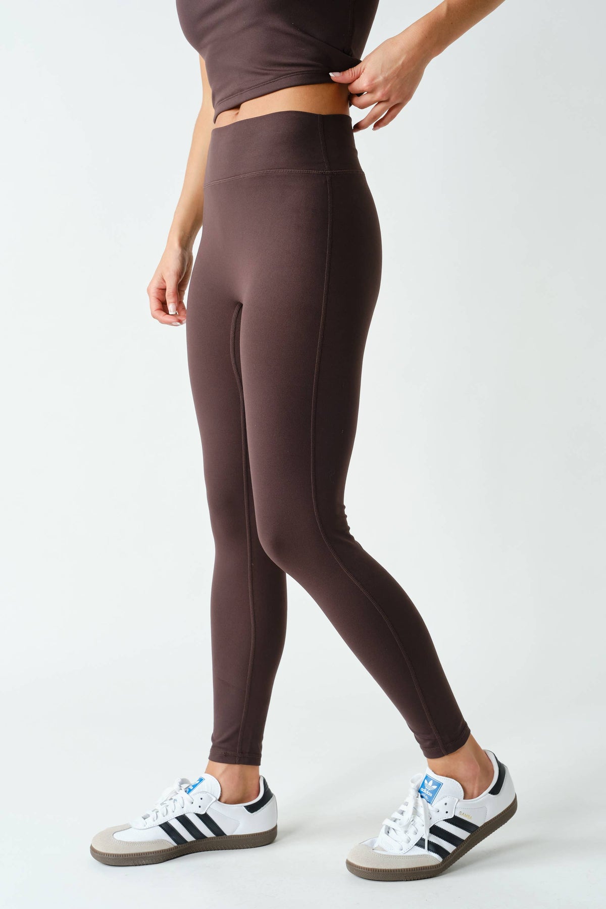 Venice Seamless-Front Leggings
