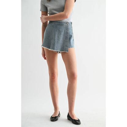 High-Rise Vintage Skort