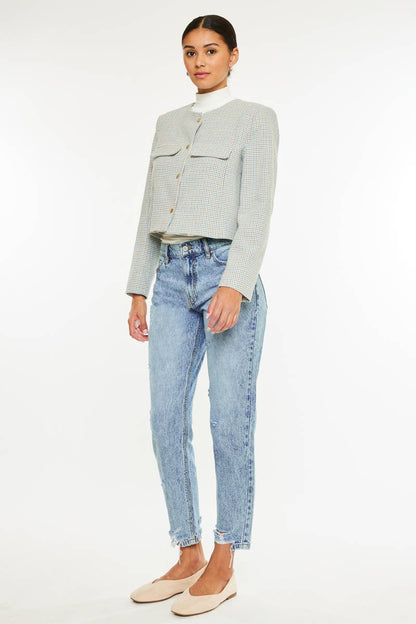 Ankle Mom Jeans