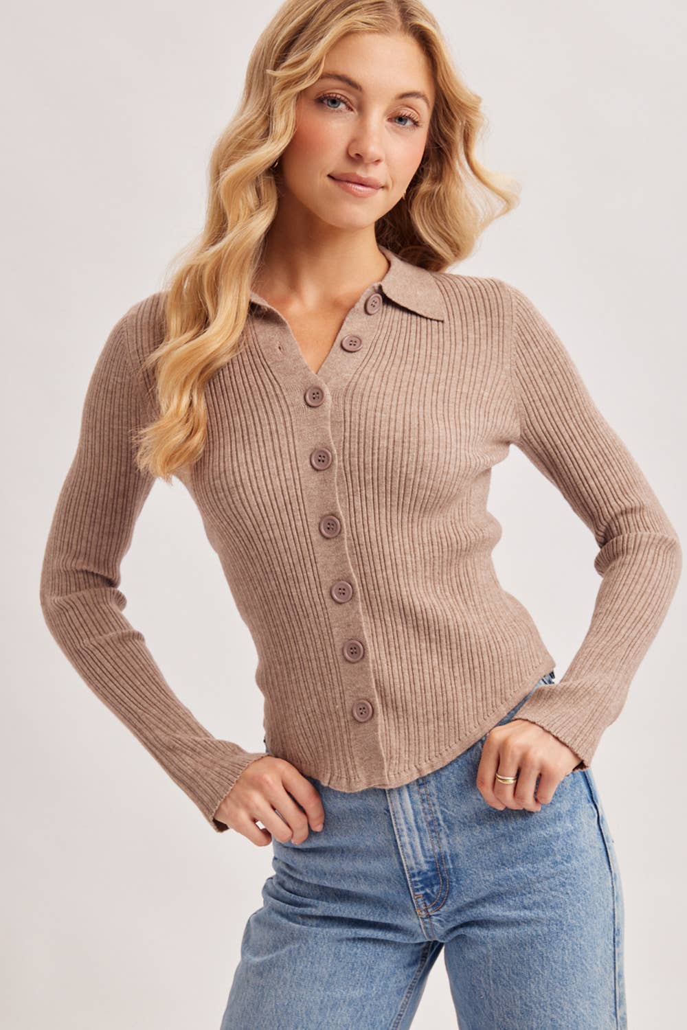 Button Down Polo
