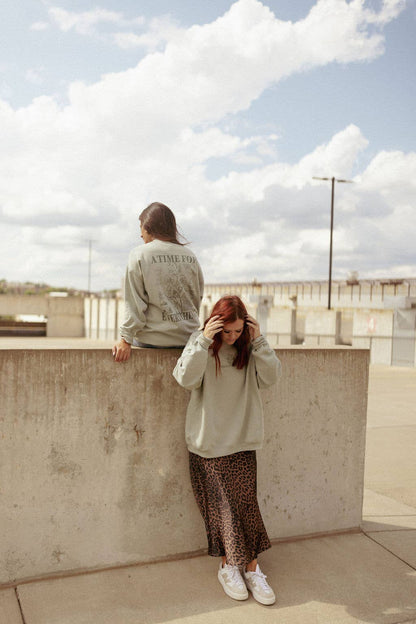 A Time For Everything  Graphic Sweatshirt 