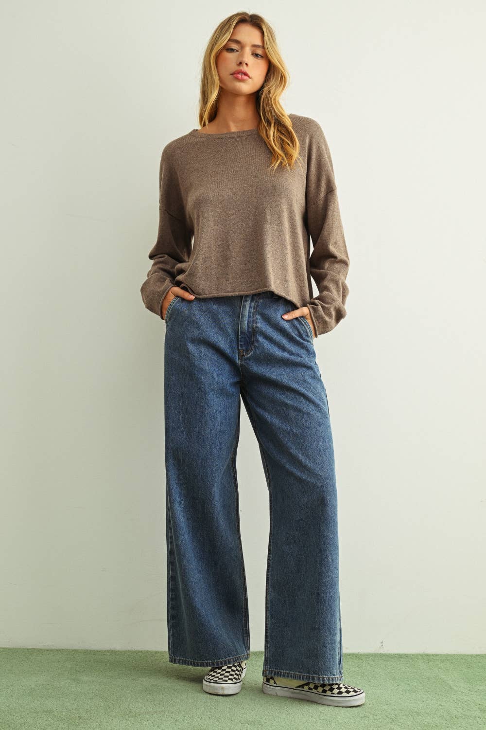 Essental Roll Hem Top