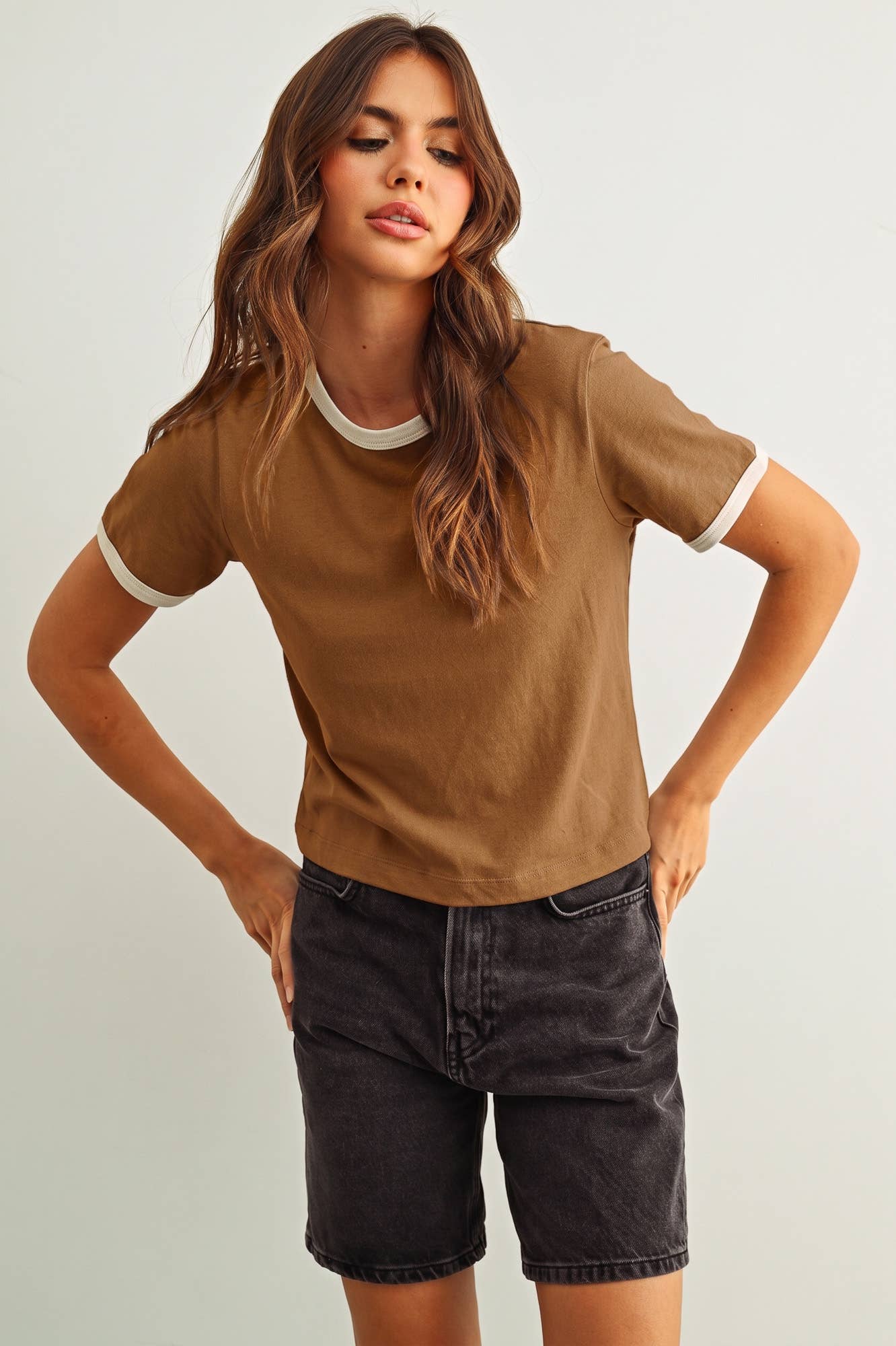 Short Sleeve Ringer Tee
