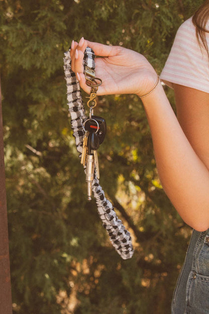 Buffalo Check Lanyard