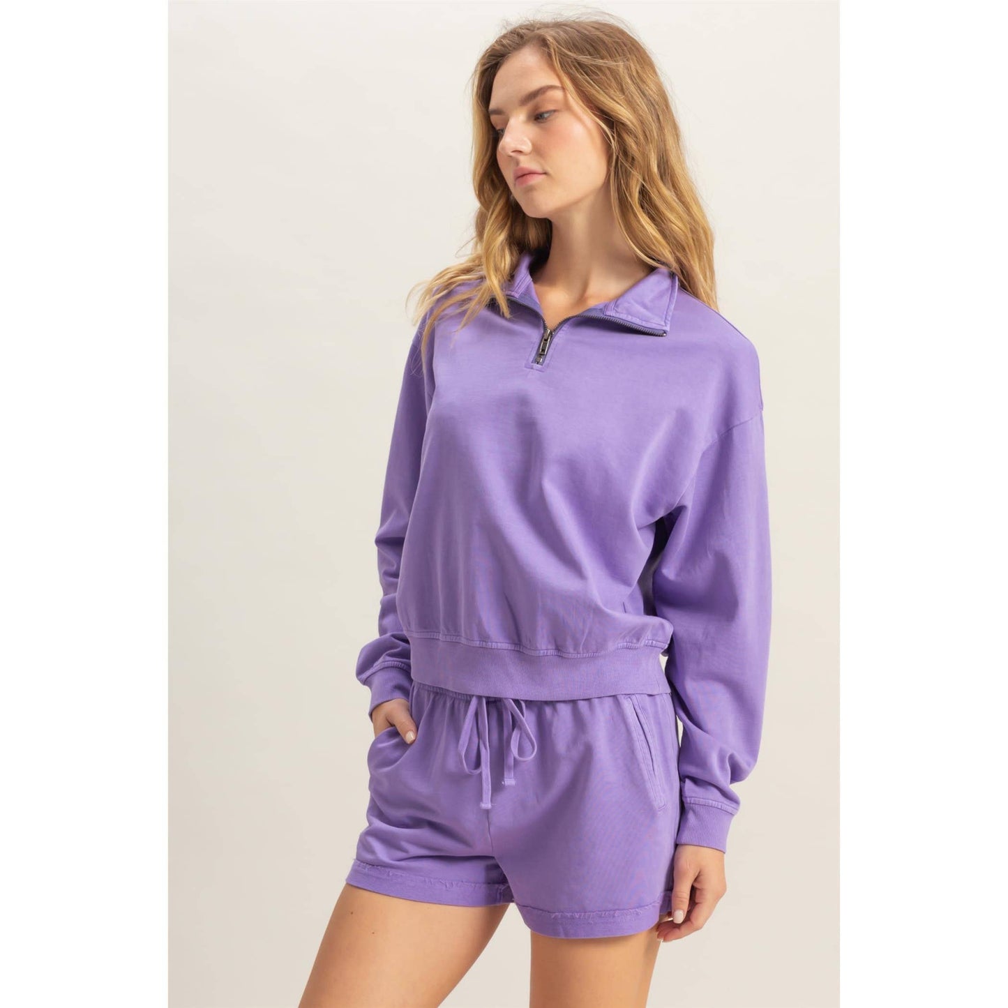 Half Zip Sweatshirt