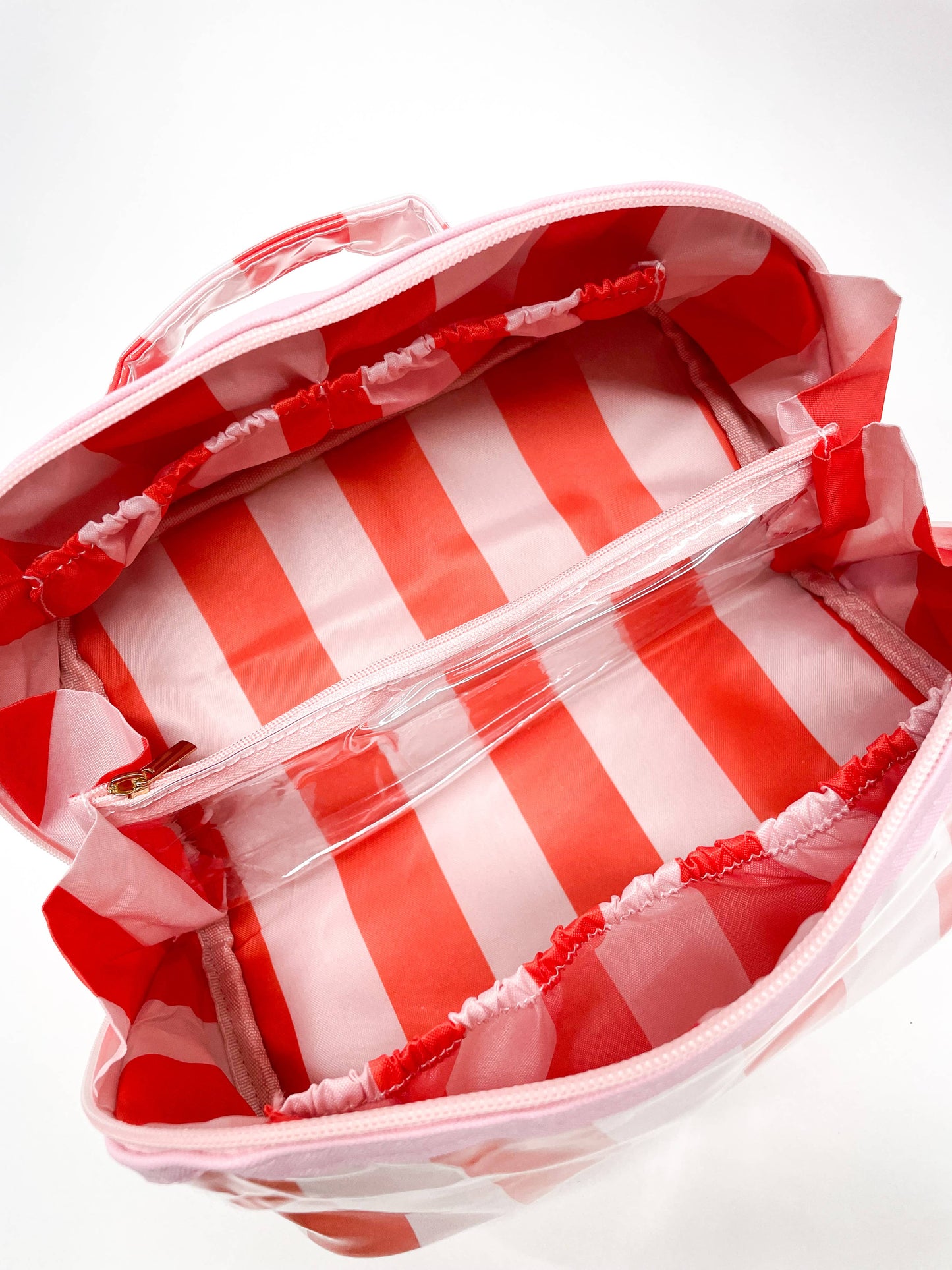 Stripe Cosmetic Bag