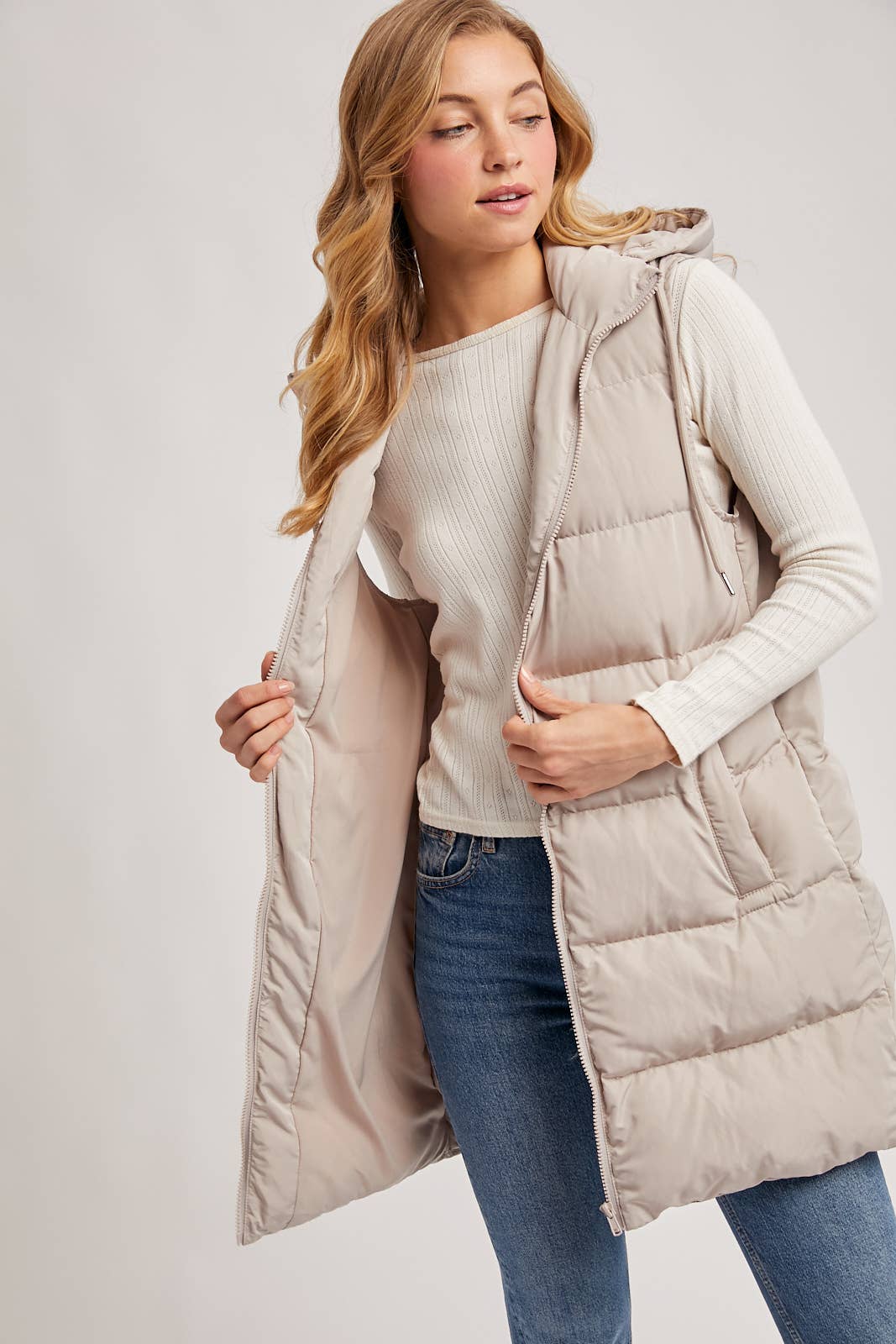 Hooded Puffer Vest
