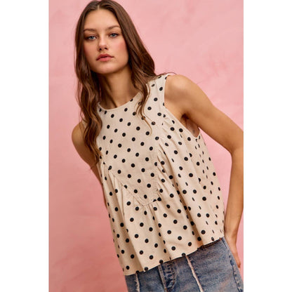 Polka Dot Tank Top