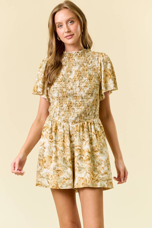 Floral Romper
