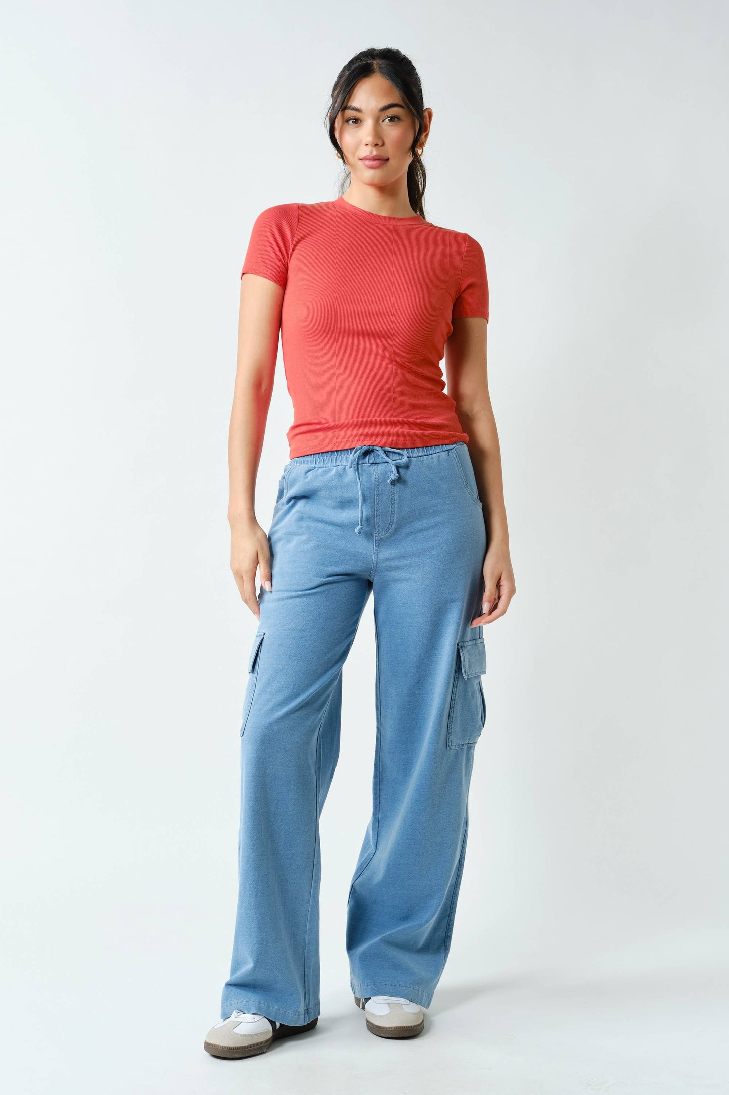 Ribbed Athleisure Top