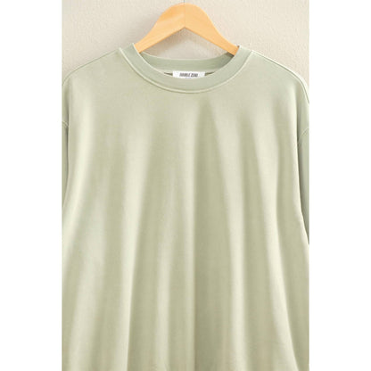 Oversized Mineral Washed Crew