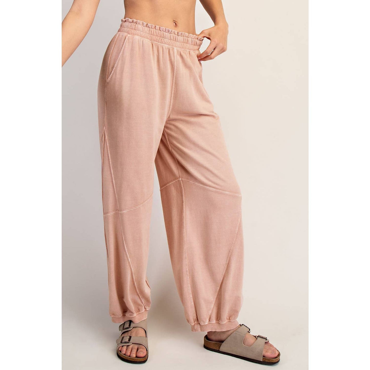 Mineral Washed Jogger Pants