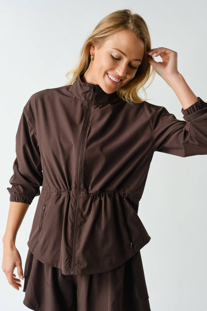 CurveCinch Peplum Jacket